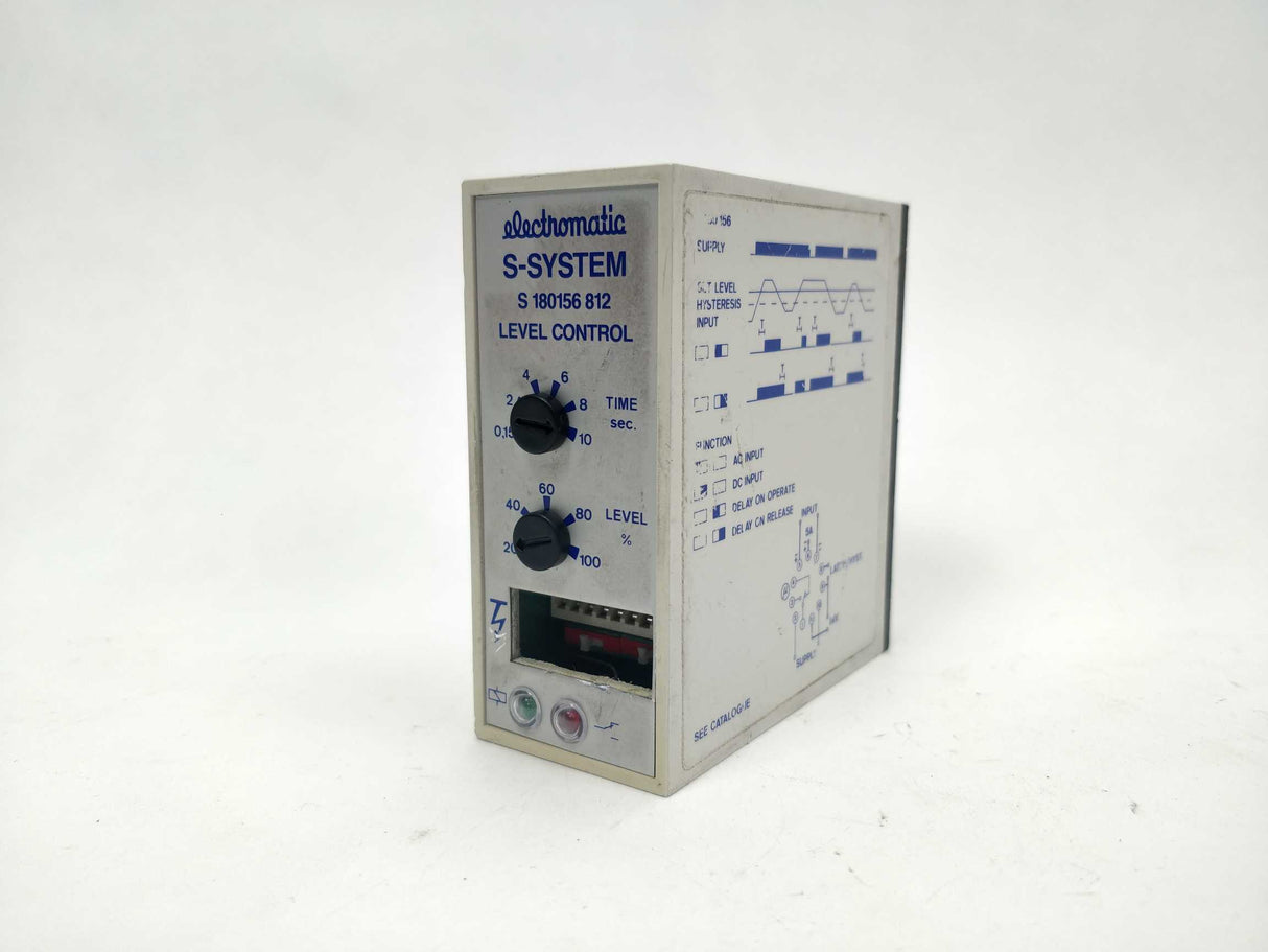 Electromatic S 180156 812 level control