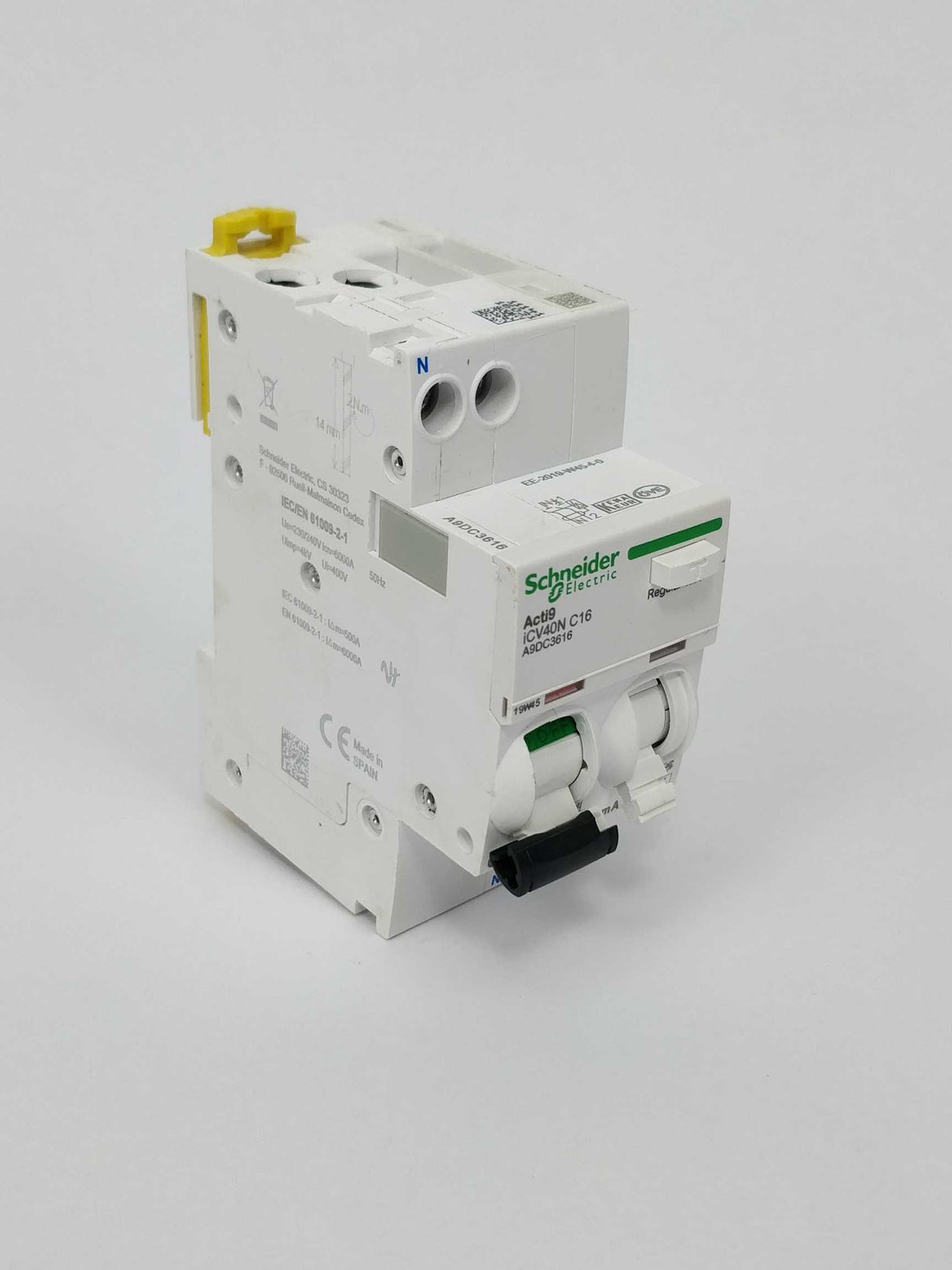 Schneider Electric A9DC3616 Acti9 residual current breaker