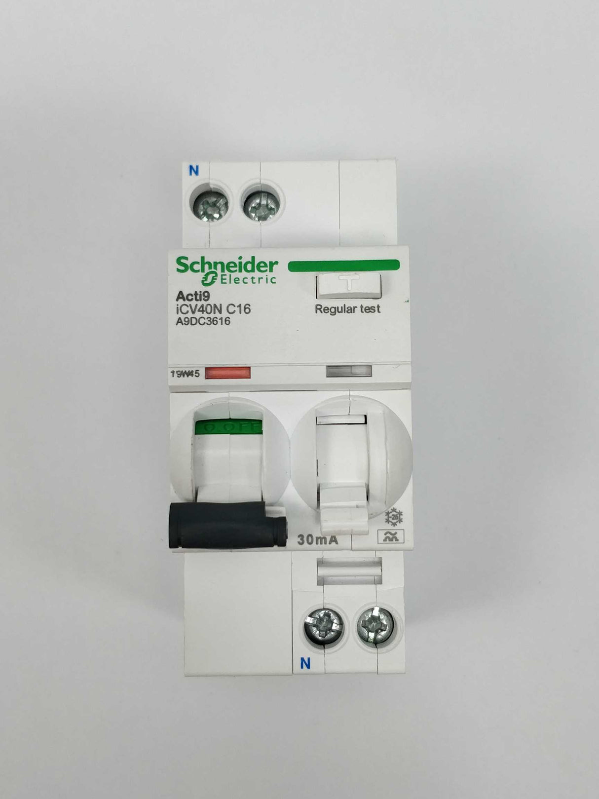 Schneider Electric A9DC3616 Acti9 residual current breaker