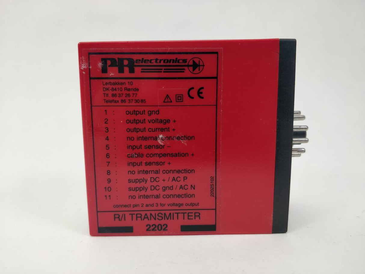 PR Electronics 2202 R2B R/I TRANSMITTER 230V