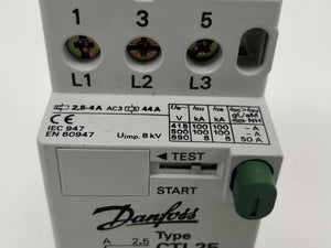 Danfoss CTI25 Circuit Breakers