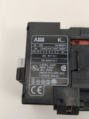 ABB K22E mini contactor relay