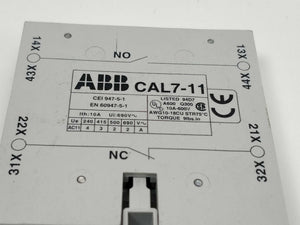 ABB CAL7-11 Auxiliary Contact