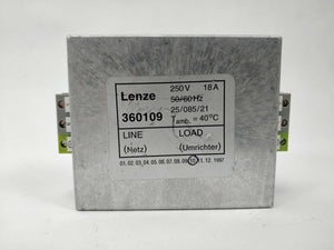 LENZE 360109 LINE NETZ 240V 18A