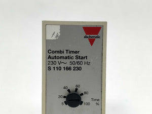 Carlo Gavazzi S 110 166 230 Combi Timer Automatic Start