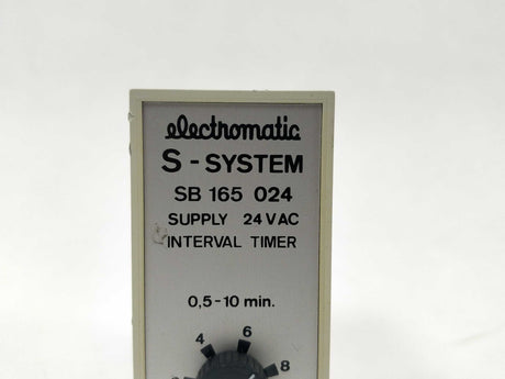 Electromatic SB 165 024 S-system Interval timer