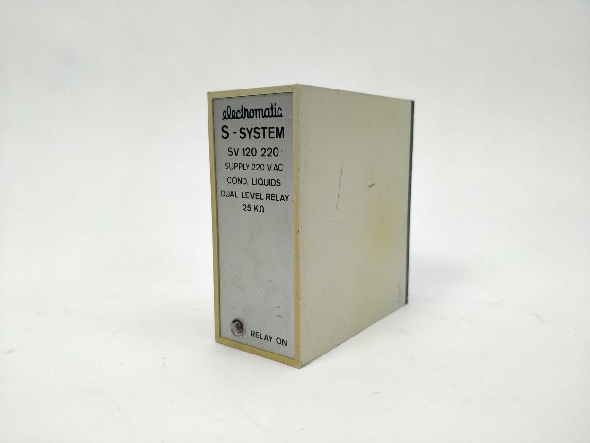 Electromatic SV 120 220 Dual Level Control Relay