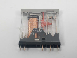 OMRON G2RV-1-S-G 21VDC relay with G2RV-SR500 24VAC/DC socket