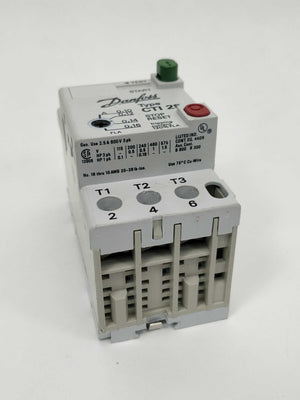 Danfoss 047B3140 Circuit Breaker , CTI 25M,  0.1-0.16 A