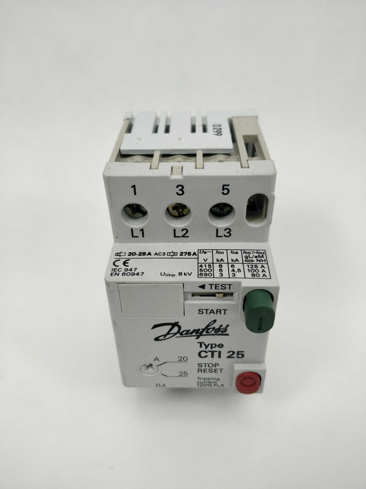 Danfoss 047B3032 CTI25, 20 - 25A, Circuit Breakers