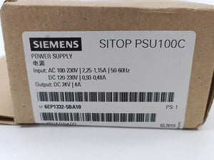 Siemens 6EP1332-5BA10 SITOP PSU 100C