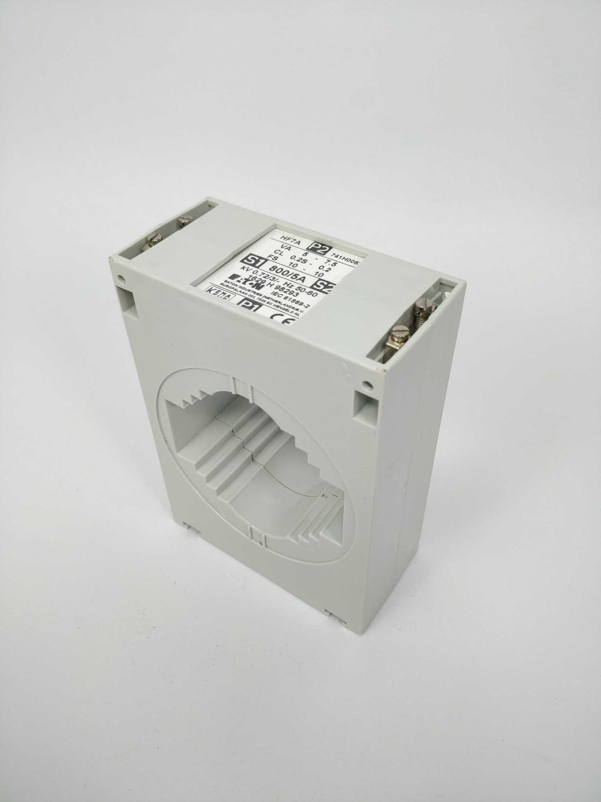 Eaton HF7A 800/5A 741H0052 Current transformer