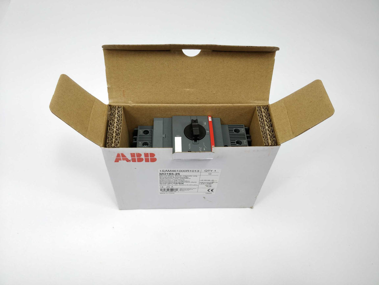 ABB MO165-25 Manual Motor Starter magnetic only