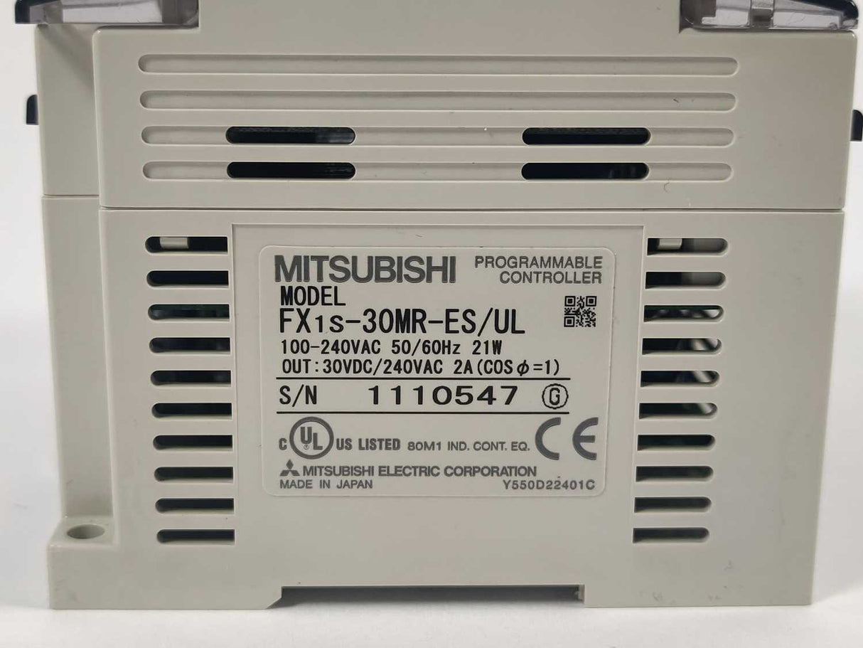 Mitsubishi FX1S-30MR-ES/UL Programmable Controller