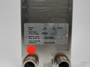 Danfoss 004H7303 XB37H-1-26 PN25 Heat exchanger