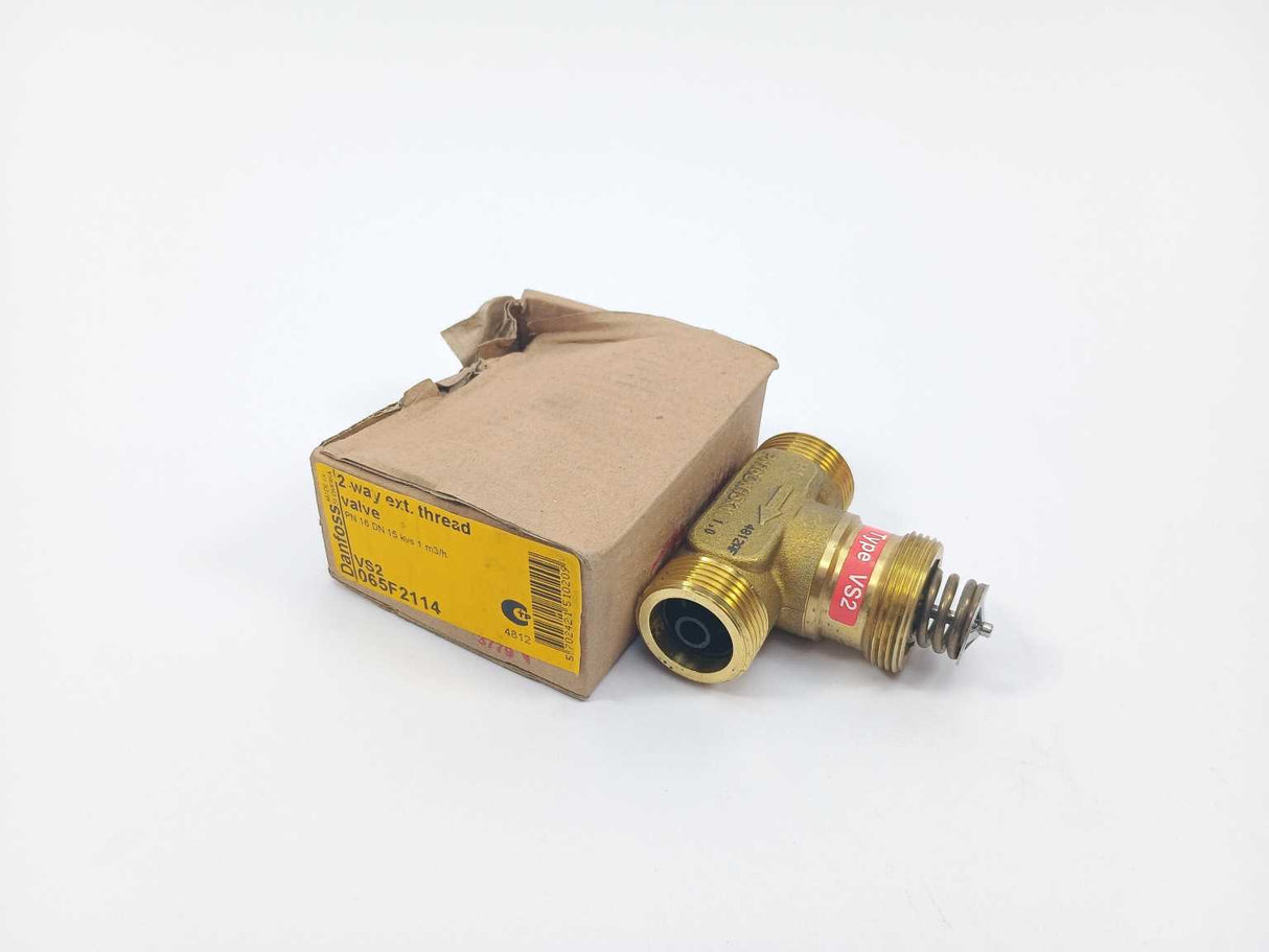 Danfoss 065F2114 2-Way Ext. Thread Valve