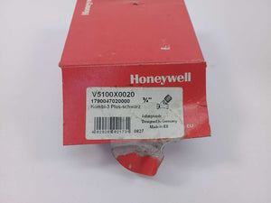 Honeywell V5100X0020 Kombi-3 Stop Valve, DN20 (3/4“), external threads