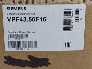 Siemens S55266-V100 VPF43.50F16 Combi valve, flanged