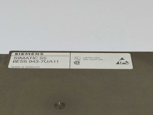 Siemens 6ES5 943-7UA11 Rev. 8 Simatic CPU module