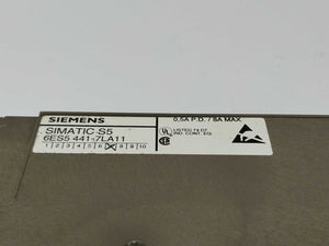 Siemens 6ES5441-7LA11 Rev. 7 Simatic module