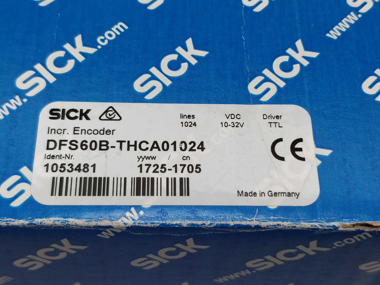 SICK 1053481 Incremental encoder DFS60B-THCA01024