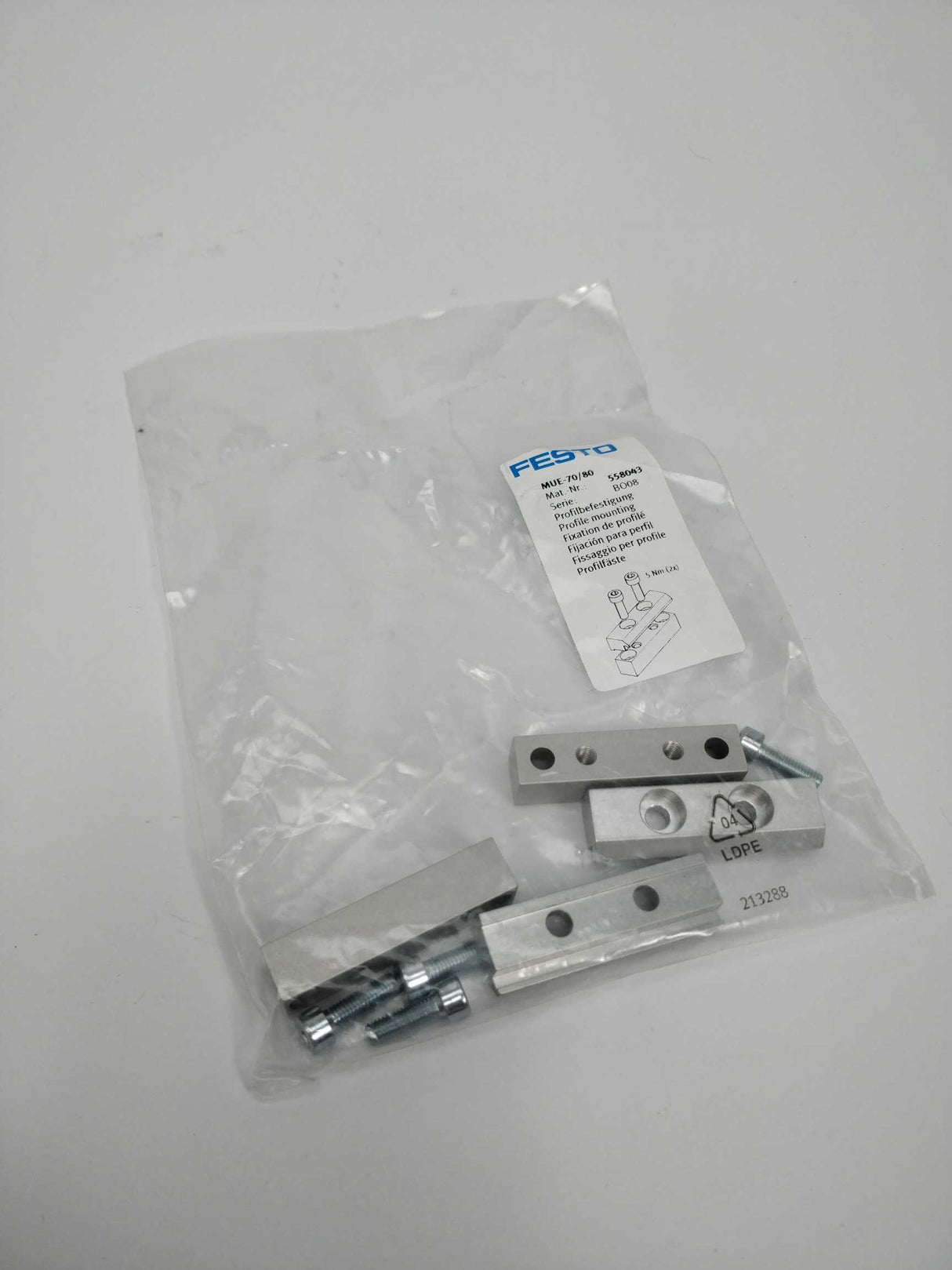 Festo 558043 MUE-70/80 profile mounting