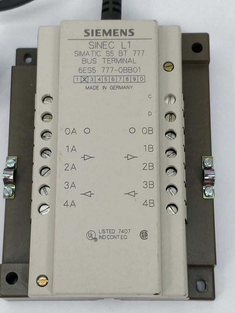 Siemens 6ES5 777-0BB01 Simatic S5 BT 777 Bus terminal