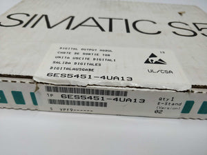 Siemens 6ES5451-4UA13 Digital output module