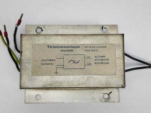 TELEMECANIQUE VY1A251U2202 Filter 16A/40°C