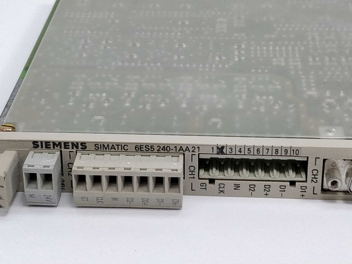 Siemens 6ES5 240-1AA21 version 2 Simatic module