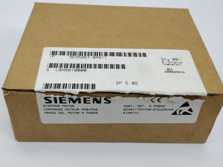 Siemens 6ES5267-8MA11 Stepper motor module