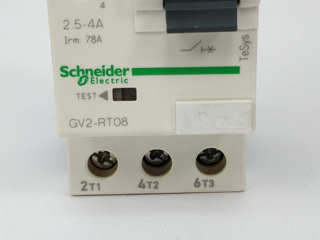 Schneider Electric GV2-RT08 TeSys GV2 Motor Circuit Breaker