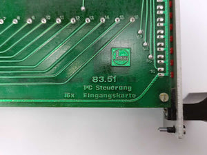 Homag 83.51 PC control input card 16x