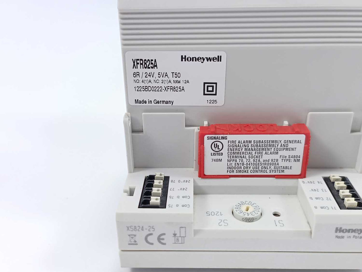 Honeywell XFR825A Pluggable Panel Bus Floating Output Module