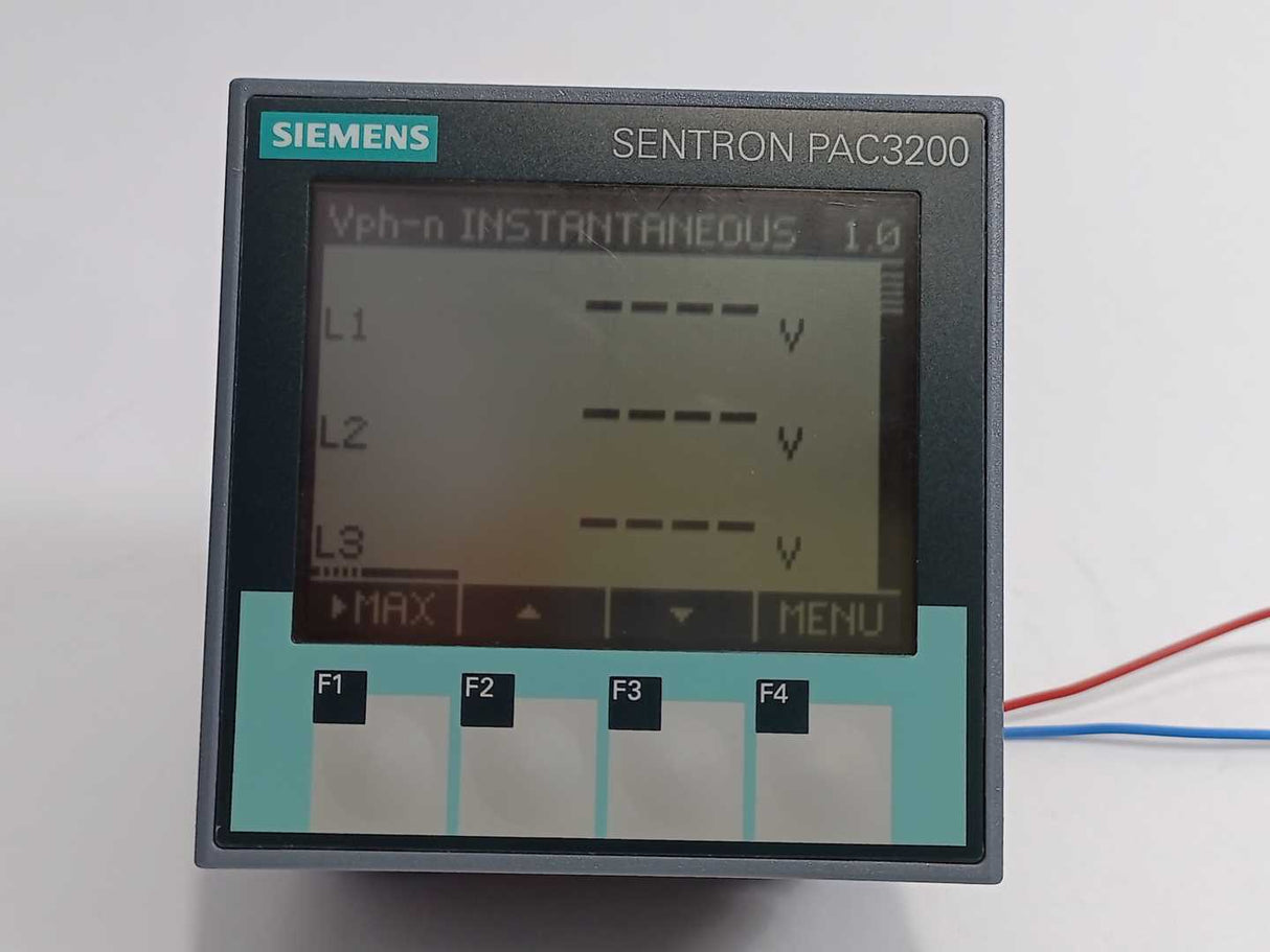 Siemens 7KM2111-1BA00-3AA0 PAC3200 Measuring Device with 7KM9300-0AE01-0AA0