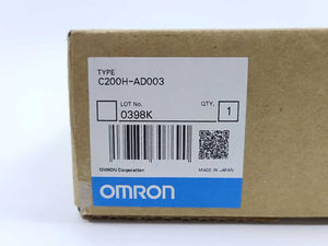 OMRON C200H-AD003 A/D UNIT