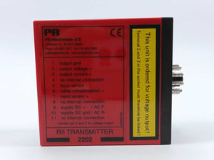 PR Electronics 2202L6D R/I TRANSMITTER Supply: 24V  0,9W