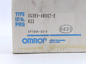 OMRON 3G3EV-AB007-E Compact Low-noise Inverter