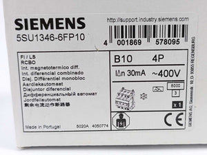 Siemens 5SU1346-6FP10 RCBO