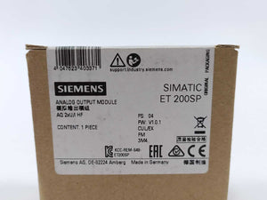 Siemens 6ES7135-6HB00-0CA1 SIMATIC ET 200SP Analog Output Module