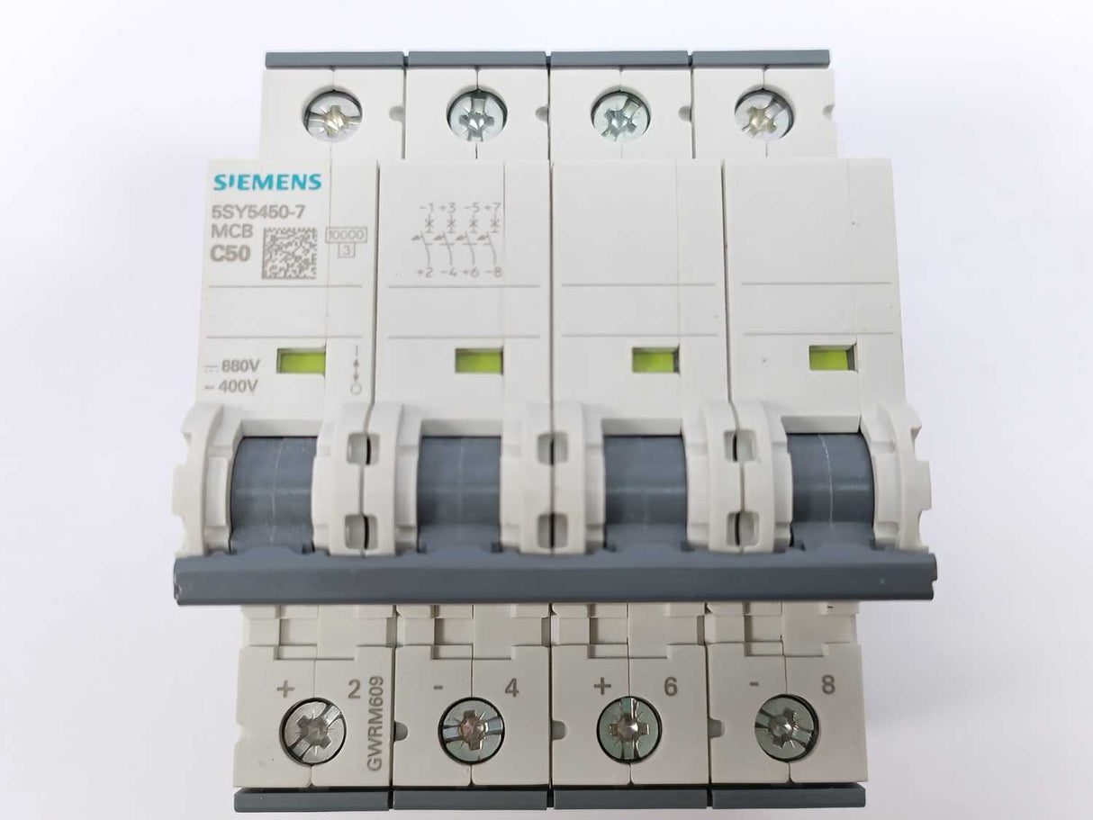 Siemens 5SY5450-7 Circuit Breaker C50