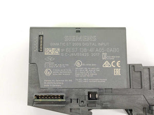 Siemens 6ES7138-4FA05-0AB0 PROFIsafe 4/8 F-DI DC24V & 6ES7193-4CG30-0AA0