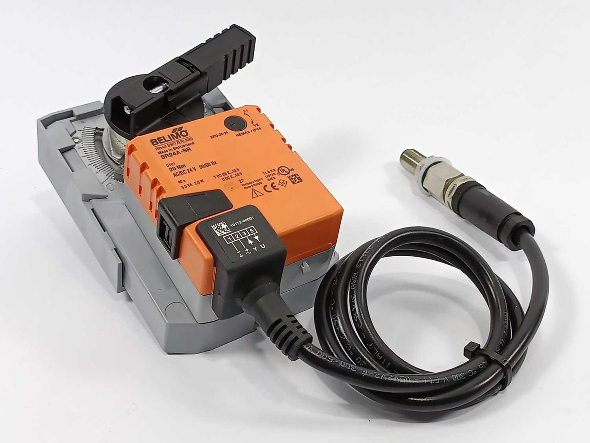 Belimo SR24A-SR Rotary actuator 20 Nm, AC/DC 24 V, 2...10 V, 90 s, IP54