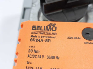 Belimo SR24A-SR Rotary actuator 20 Nm, AC/DC 24 V, 2...10 V, 90 s, IP54