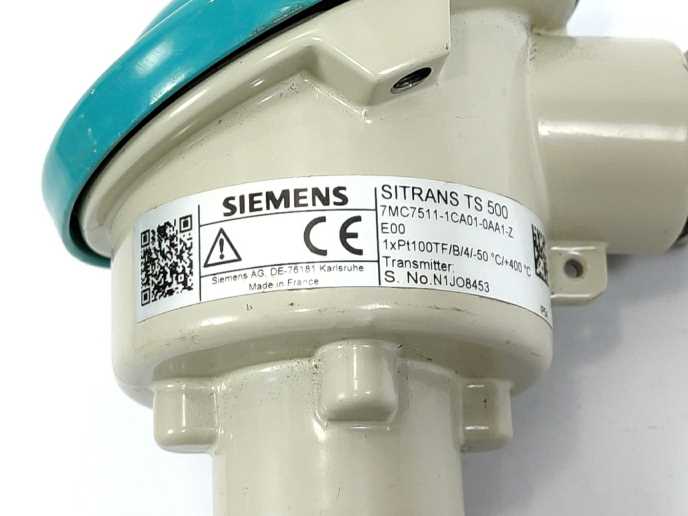 Siemens 7MC7511-1CA01-0AA1-Z TS500 Temperature sensor