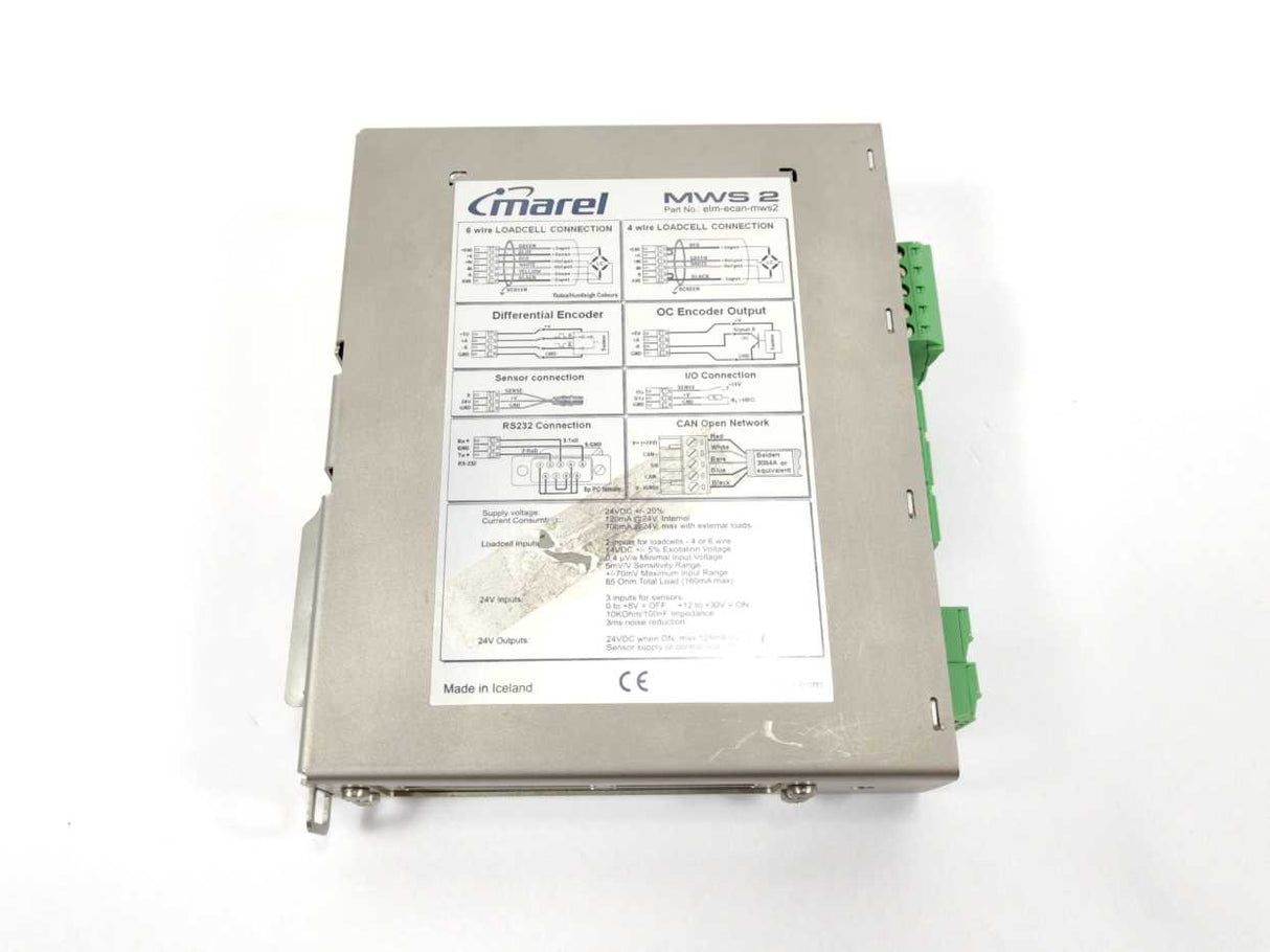 marel elm-ecan-mws2 MWS 2 Ethernet Rail Switch