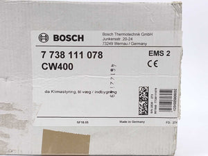 Bosch CW400 controller for heating system with temp. sensor 8 747 207 101