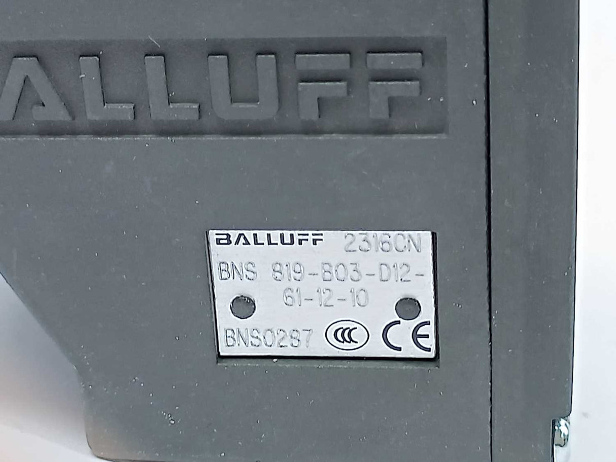 BALLUFF BNS0287 BNS 819-B03-D12-61-12-10