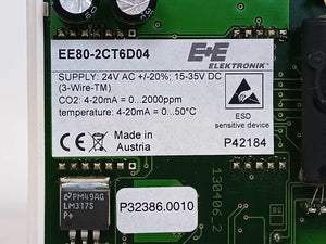 E+E Elektronik EE80-2CT6D04 Room CO2 switch