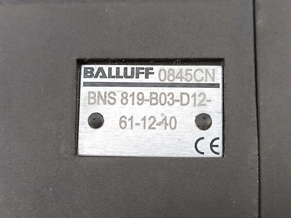 BALLUFF BNS 819-B03-D12-61-12-10 BNS0287 Multiple Position Limit Switch